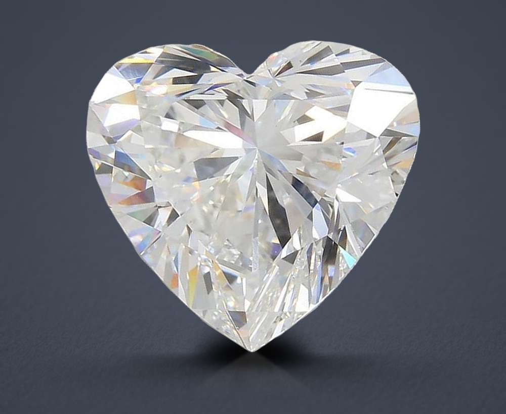 7.52ct E VS1 Rare Carat Ideal Cut Heart Lab Grown Diamond