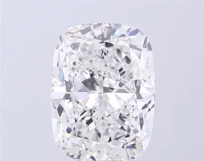 7.55ct E VS2 Rare Carat Ideal Cut Cushion Lab Grown Diamond