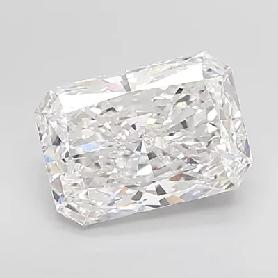5.00ct E VS1 Rare Carat Ideal Cut Radiant Lab Grown Diamond