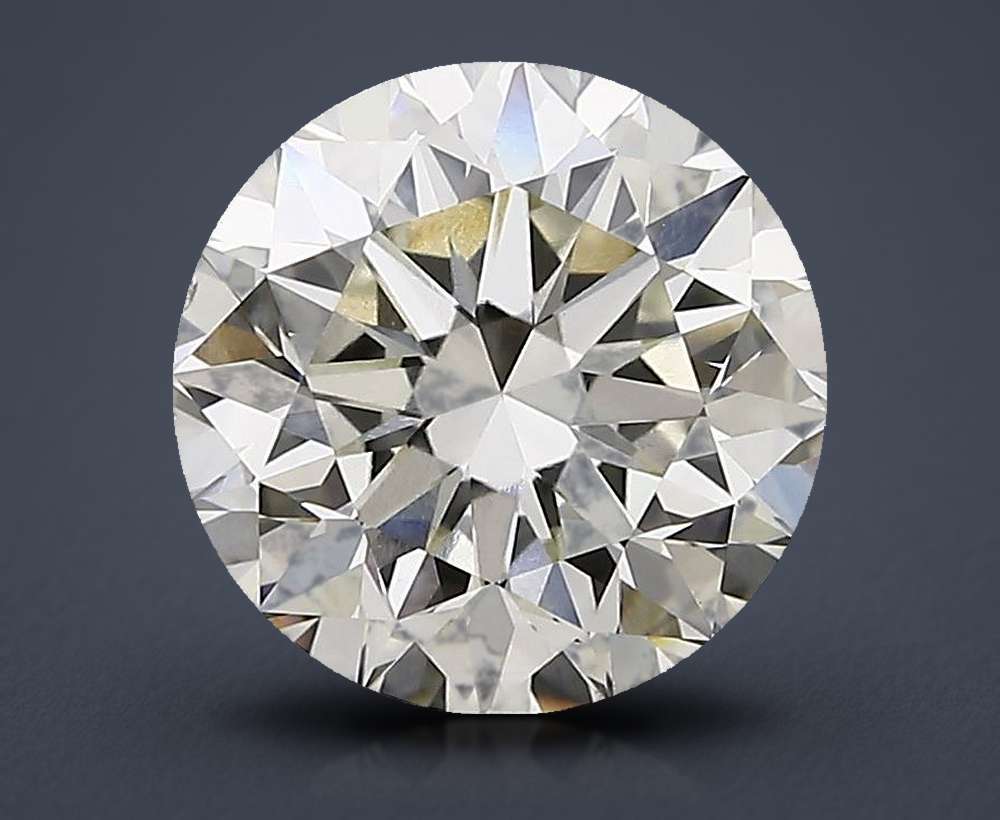 3.01ct J VS1 Excellent Cut Round Lab Grown Diamond