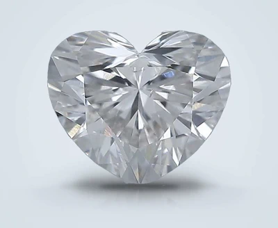 0.71ct H SI1 Rare Carat Ideal Cut Heart Diamond
