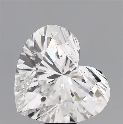 15.33ct F VVS2 Rare Carat Ideal Cut Heart Lab Grown Diamond