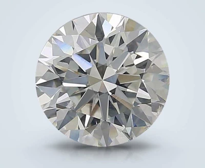 4.01ct J SI2 Rare Carat Ideal Cut Round Diamond