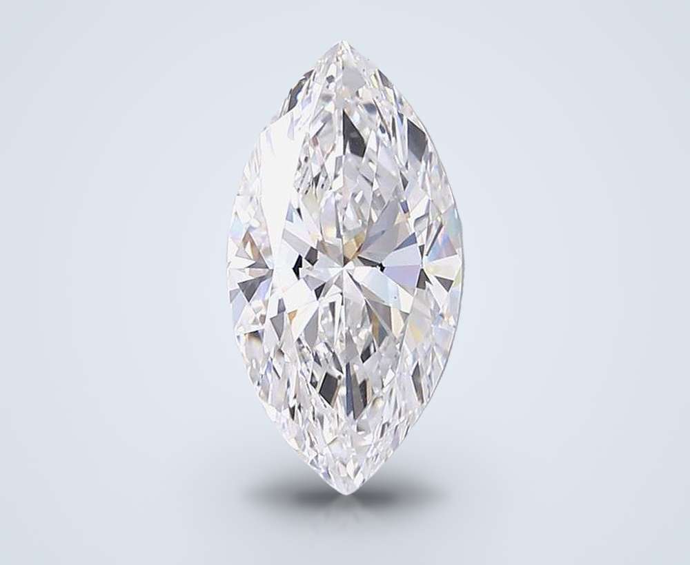 8.01ct F VS1 Rare Carat Ideal Cut Marquise Lab Grown Diamond