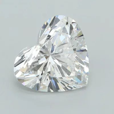 2.07ct D VVS1 Rare Carat Ideal Cut Heart Lab Grown Diamond