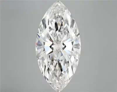 6.56ct E VS1 Rare Carat Ideal Cut Marquise Lab Grown Diamond