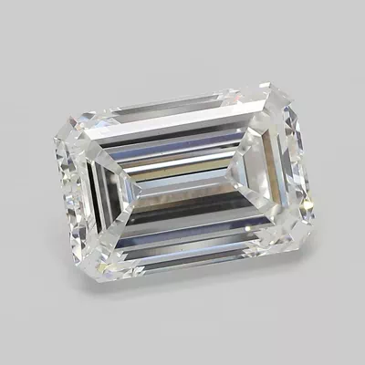 4.22ct E VS1 Rare Carat Ideal Cut Emerald Lab Grown Diamond