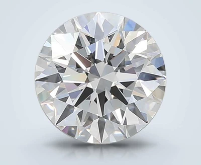2.54ct D VS1 Rare Carat Ideal Cut Round Lab Grown Diamond