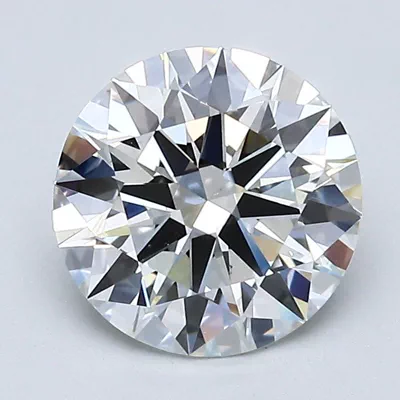 2.00ct H VS2 Rare Carat Ideal Cut Round Diamond