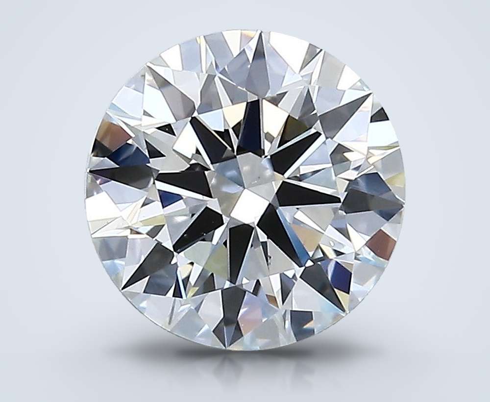 2.00ct H VS2 Rare Carat Ideal Cut Round Diamond