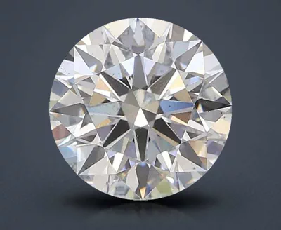 3.81ct F SI1 Rare Carat Ideal Cut Round Lab Grown Diamond