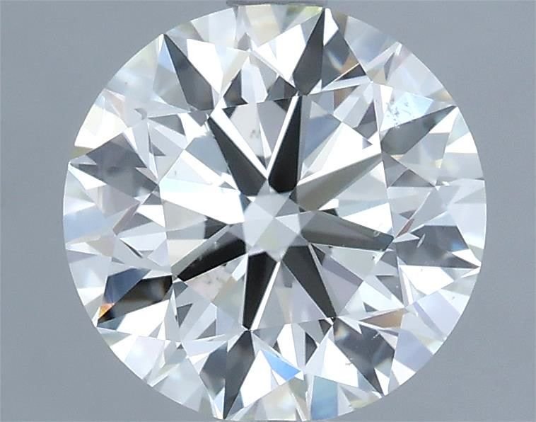 2.46ct H SI1 Excellent Cut Round Diamond