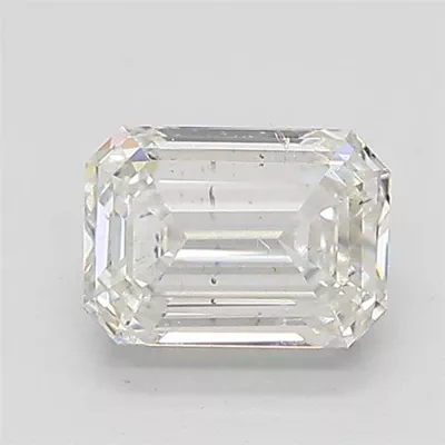 1.01ct H SI1 Excellent Cut Emerald Lab Grown Diamond