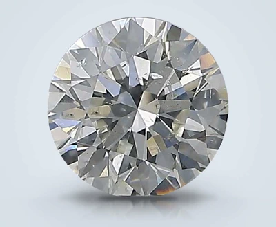 1.51ct I SI2 Rare Carat Ideal Cut Round Diamond