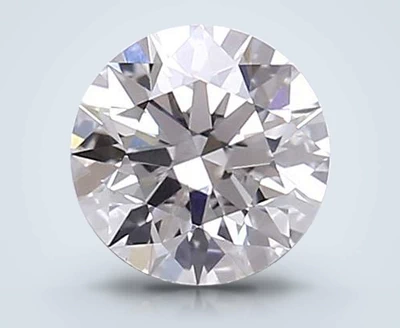 1.06ct H VS1 Rare Carat Ideal Cut Round Lab Grown Diamond