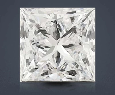 1.02ct D VVS2 Rare Carat Ideal Cut Princess Lab Grown Diamond