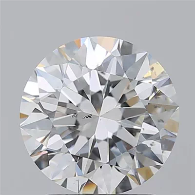 2.30ct G SI1 Rare Carat Ideal Cut Round Diamond