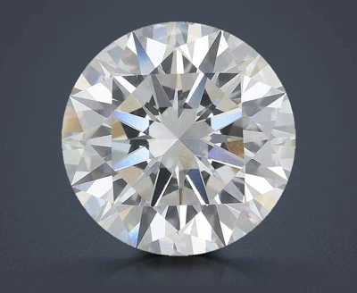 4.01ct I VVS2 Excellent Cut Round Lab Grown Diamond