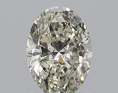 1.00ct J SI2 Rare Carat Ideal Cut Oval Diamond
