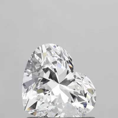 1.00ct D VVS2 Rare Carat Ideal Cut Heart Lab Grown Diamond