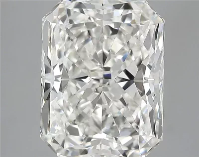 7.08ct H SI1 Rare Carat Ideal Cut Radiant Diamond