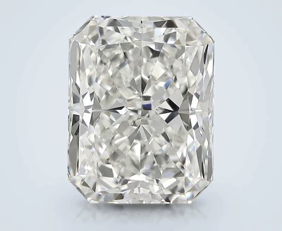 7.08ct H SI1 Rare Carat Ideal Cut Radiant Diamond