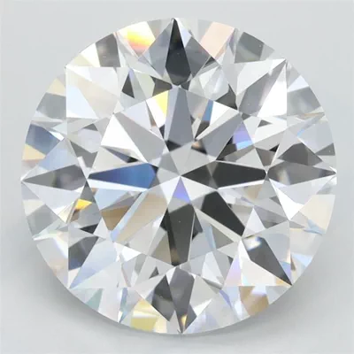 3.54ct D IF Rare Carat Ideal Cut Round Lab Grown Diamond