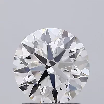 1.54ct H VS1 Rare Carat Ideal Cut Round Lab Grown Diamond