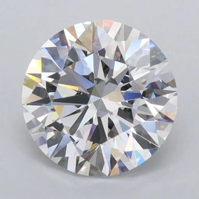 1.93ct D FL Rare Carat Ideal Cut Round Lab Grown Diamond