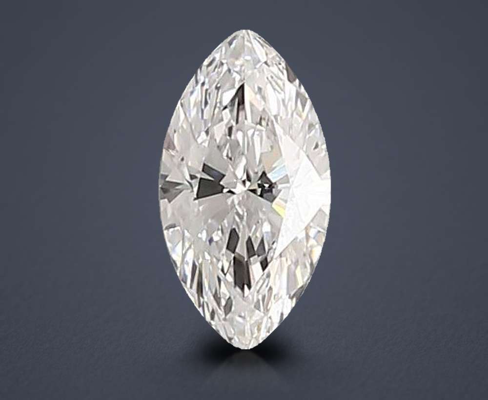 0.65ct D VVS2 Rare Carat Ideal Cut Marquise Lab Grown Diamond