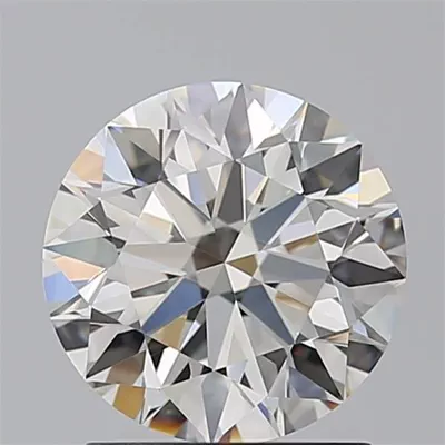 1.61ct I VVS1 Rare Carat Ideal Cut Round Diamond