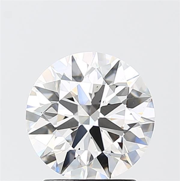 2.01ct F SI1 Rare Carat Ideal Cut Round Lab Grown Diamond