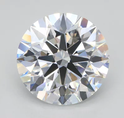 4.05ct E VVS2 Rare Carat Ideal Cut Round Lab Grown Diamond