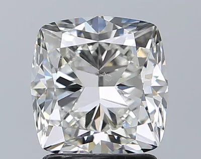 2.51ct K SI1 Very Good Cut Cushion Diamond