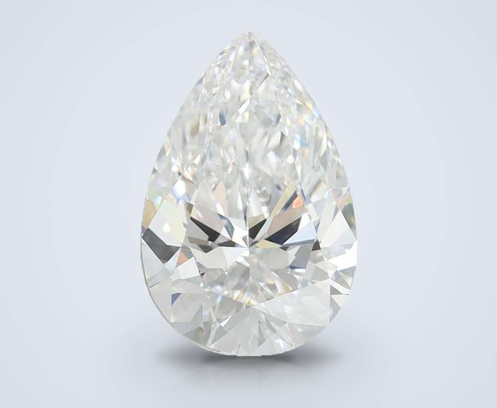 1.87ct D VVS1 Rare Carat Ideal Cut Pear Lab Grown Diamond