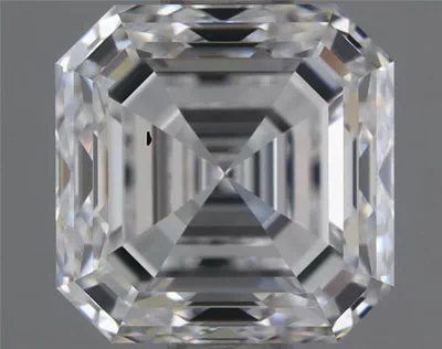 0.92ct D VS2 Very Good Cut Asscher Diamond