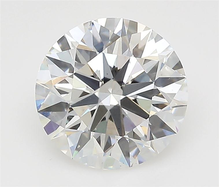 3.03ct H VS1 Rare Carat Ideal Cut Round Lab Grown Diamond