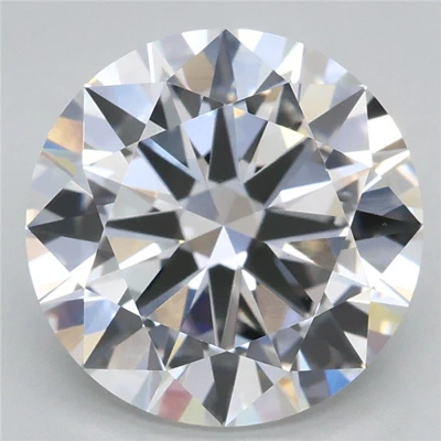 2.56ct F VVS2 Excellent Cut Round Lab Grown Diamond