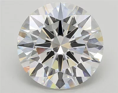 7.02ct G VVS2 Rare Carat Ideal Cut Round Lab Grown Diamond