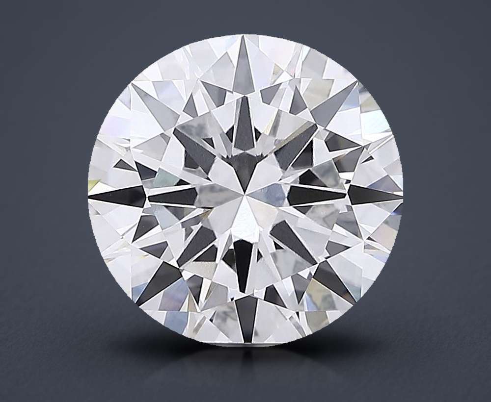 10.01ct G VVS2 Excellent Cut Round Lab Grown Diamond