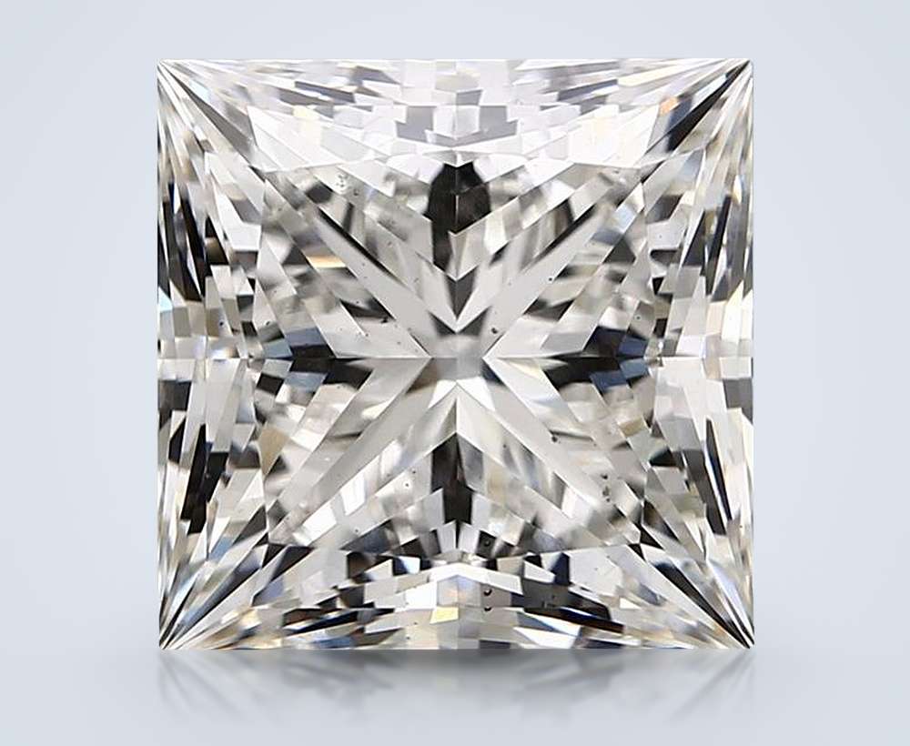 9.40ct H VS2 Rare Carat Ideal Cut Princess Lab Grown Diamond