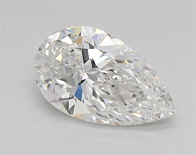 0.89ct E VVS1 Rare Carat Ideal Cut Pear Lab Grown Diamond