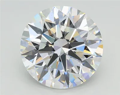 3.03ct E VS2 Rare Carat Ideal Cut Round Lab Grown Diamond
