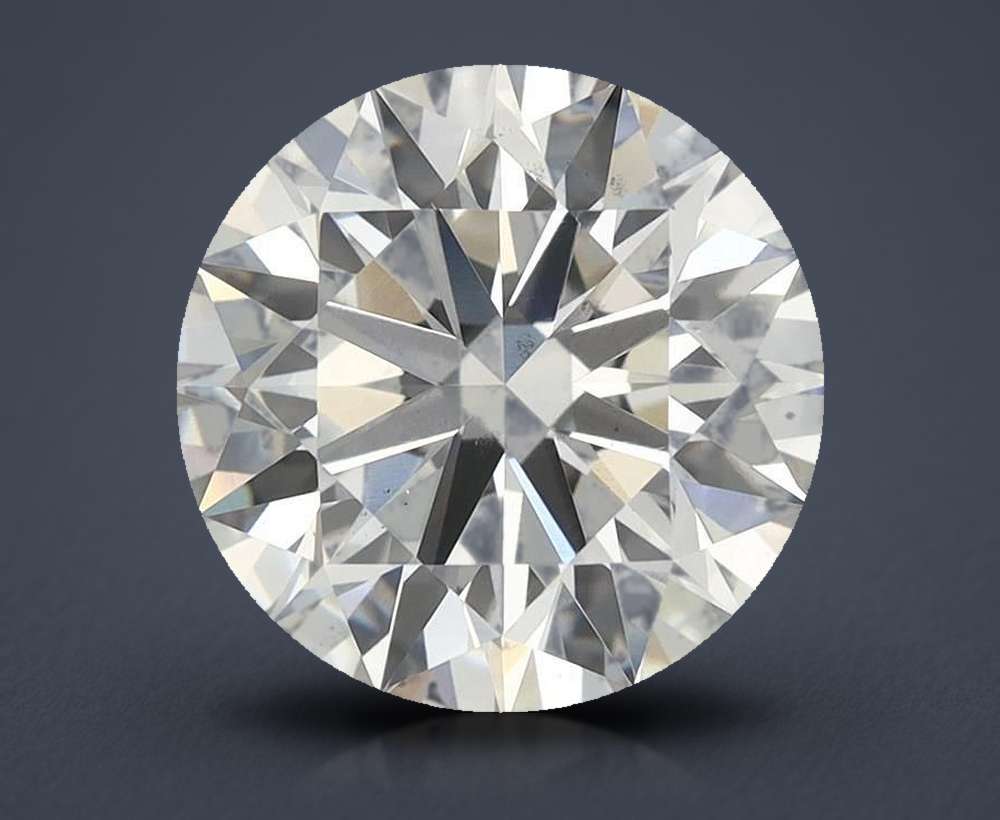 4.51ct H VS2 Rare Carat Ideal Cut Round Lab Grown Diamond