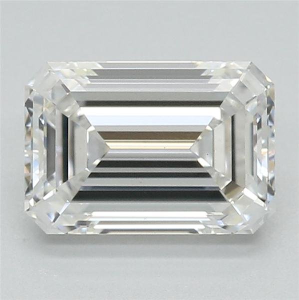 1.02ct F VS1 Rare Carat Ideal Cut Emerald Lab Grown Diamond