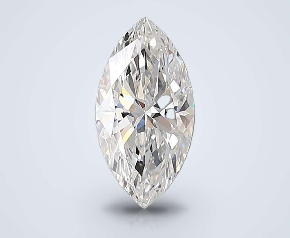 3.02ct E VS1 Rare Carat Ideal Cut Marquise Lab Grown Diamond