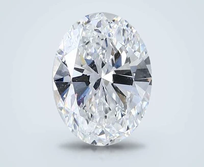3.02ct E SI1 Very Good Cut Oval Diamond