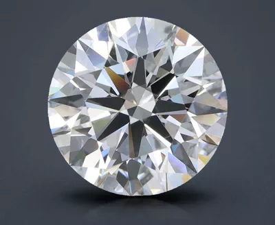 5.13ct D SI1 Rare Carat Ideal Cut Round Lab Grown Diamond