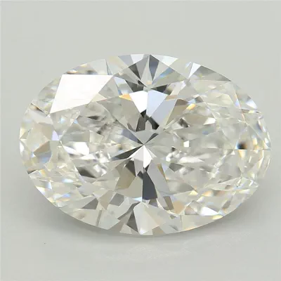 4.03ct E VVS2 Rare Carat Ideal Cut Oval Lab Grown Diamond