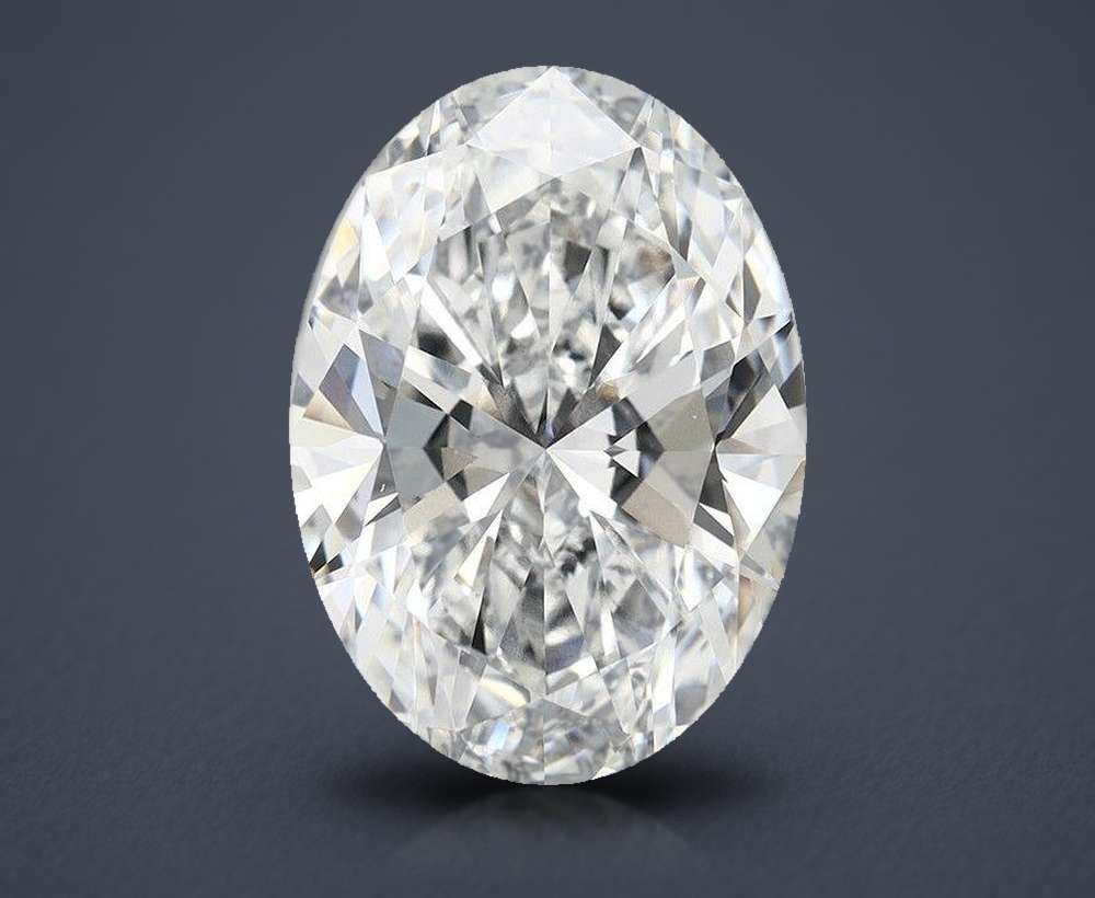 11.51ct E VVS2 Rare Carat Ideal Cut Oval Lab Grown Diamond